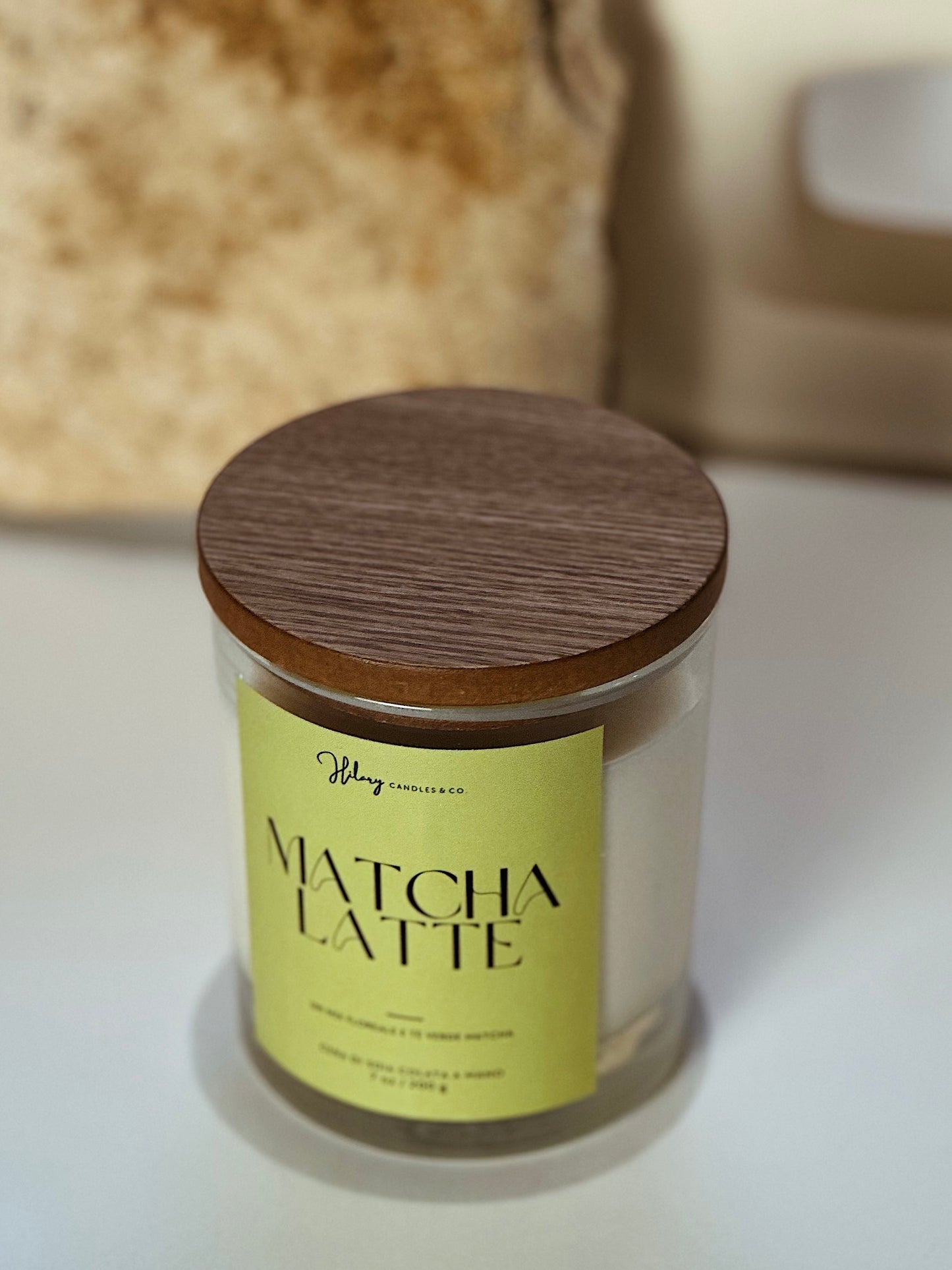 Tappo in legno per candela