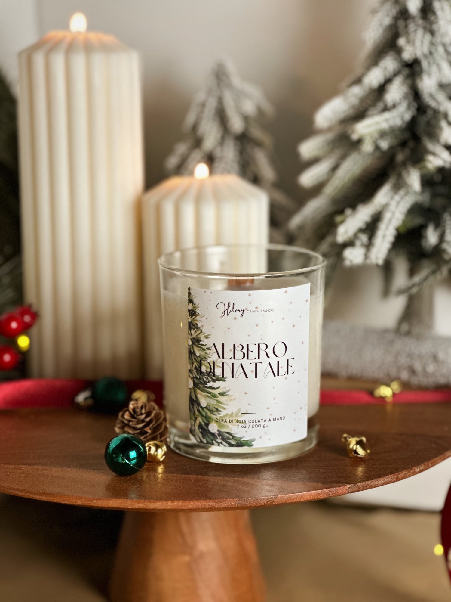 Candele in vasetto | Christmas