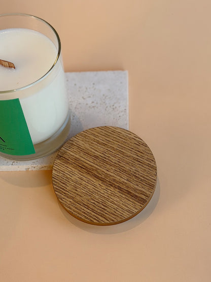 Tappo in legno per candela