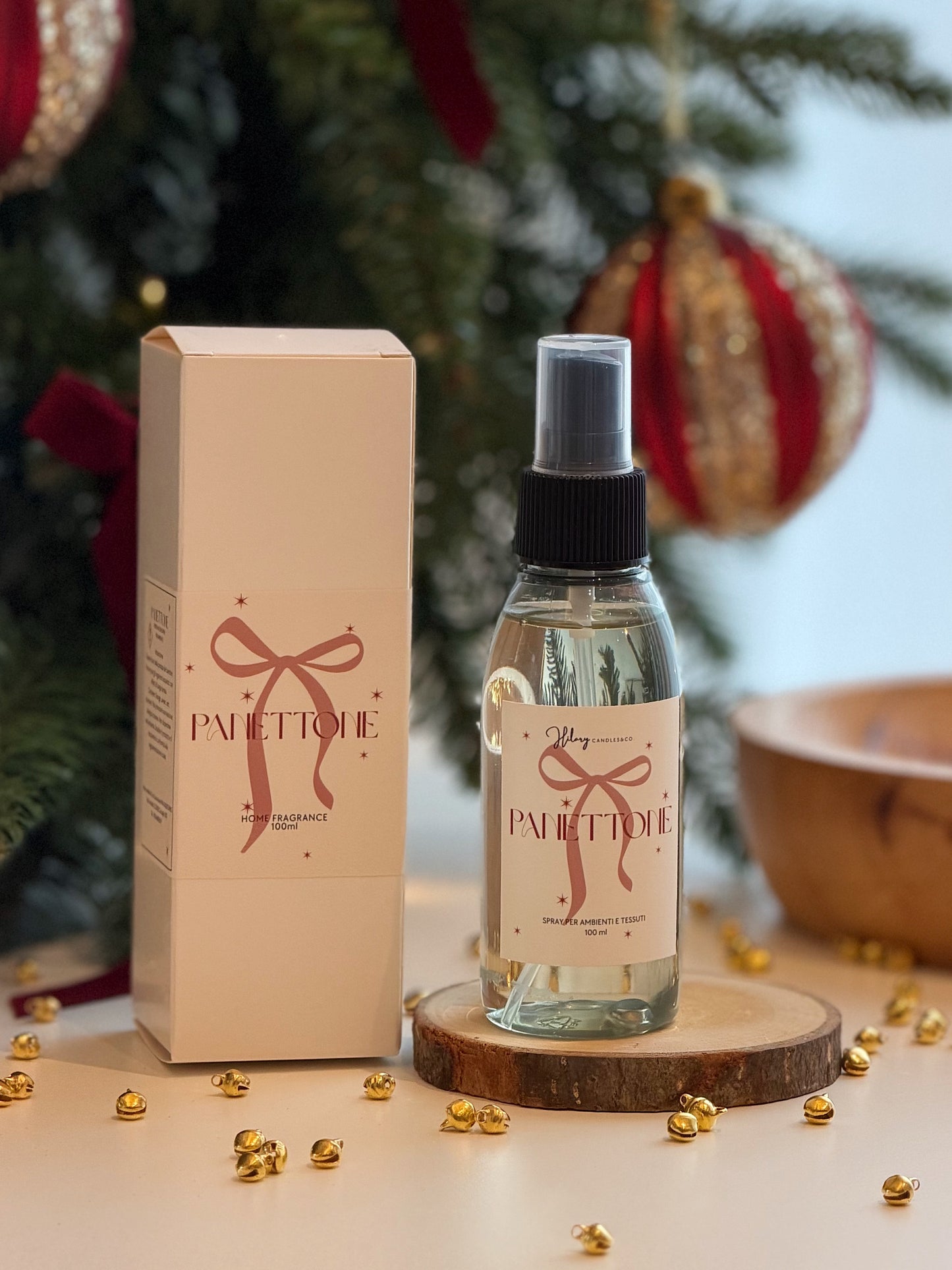 Home fragrance spray natalizie