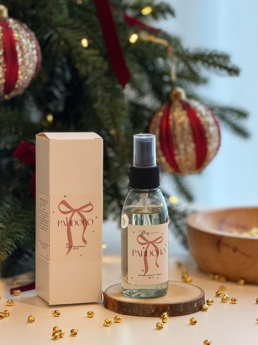 Home fragrance spray natalizie