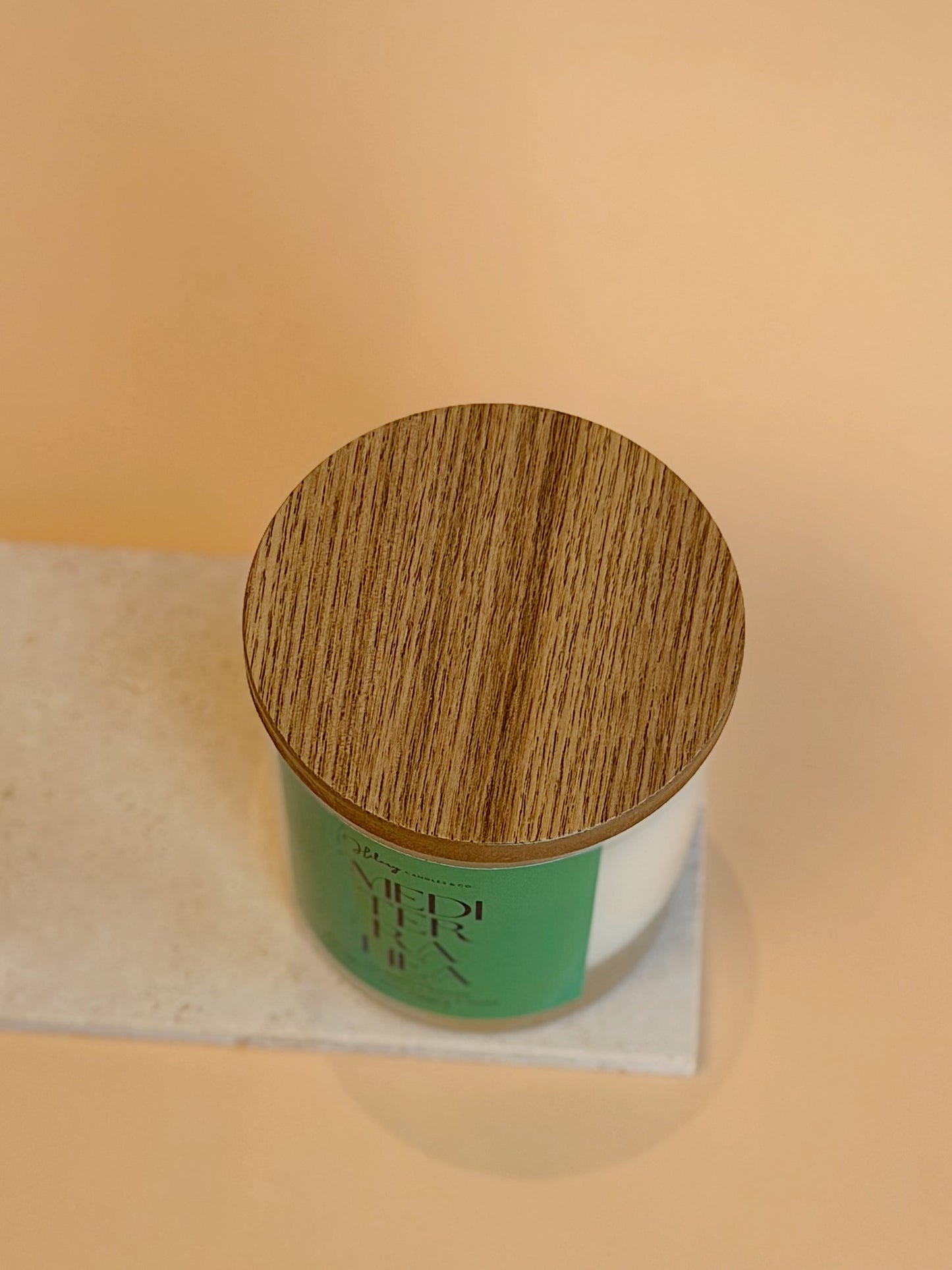 Tappo in legno per candela
